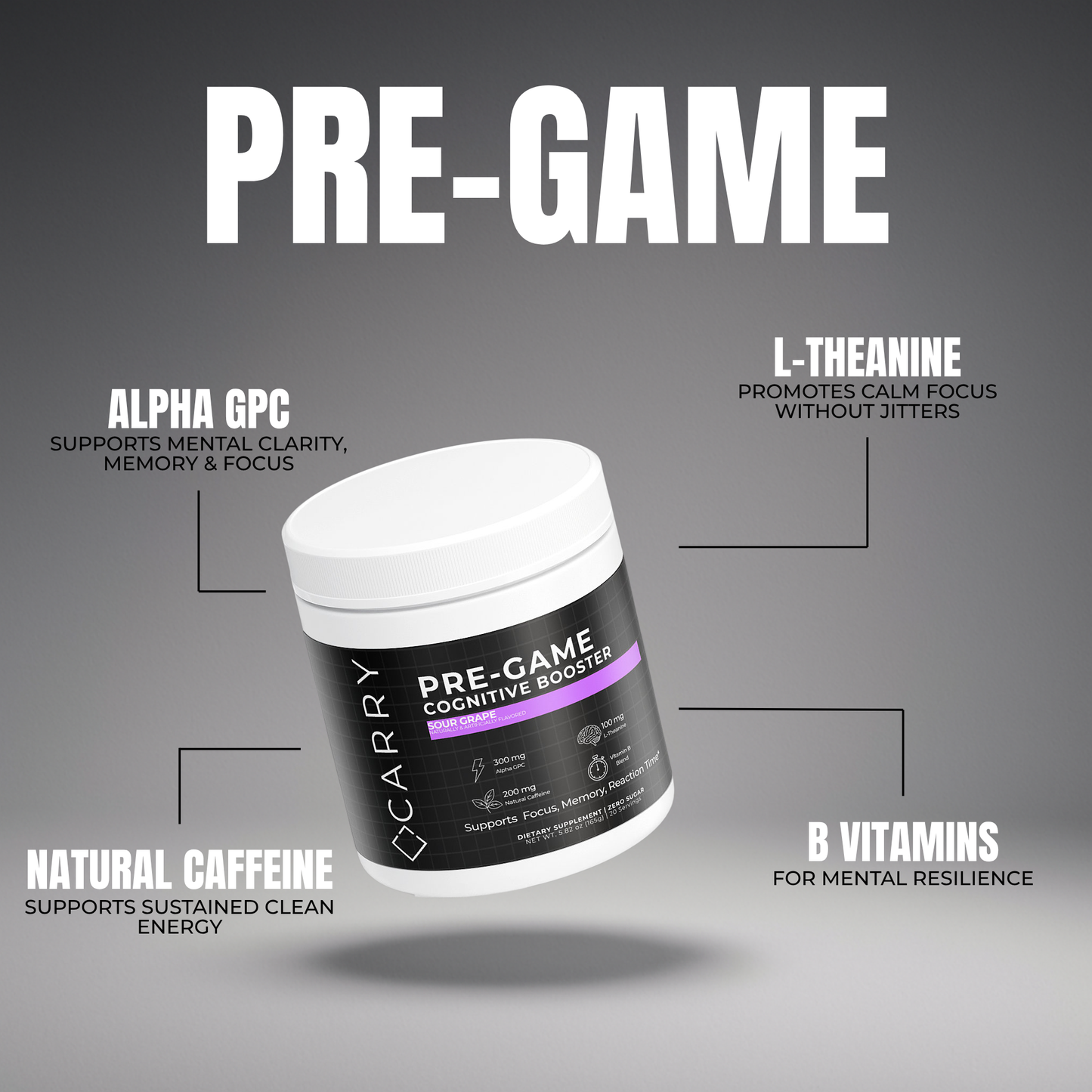 Carry™ Pre-Game Sour Grape